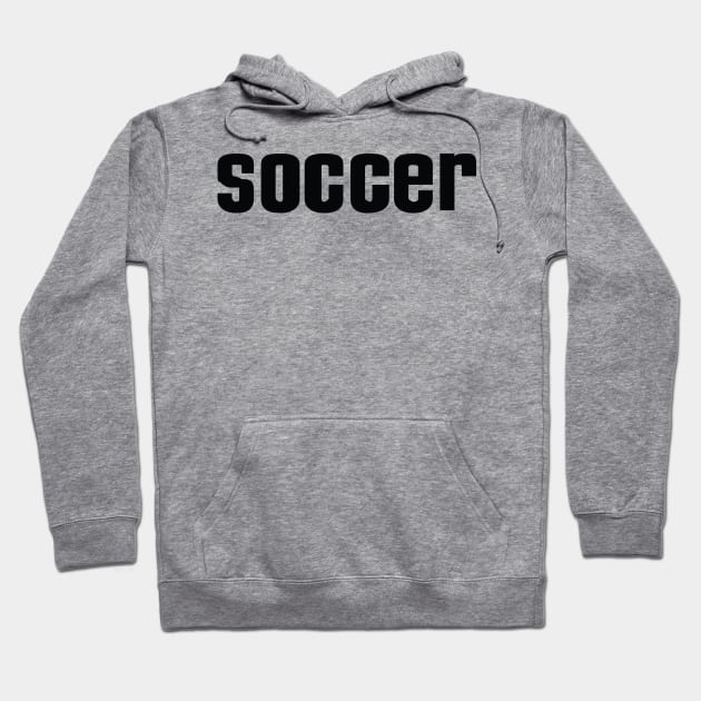 Soccer Football Hoodie by ProjectX23Red